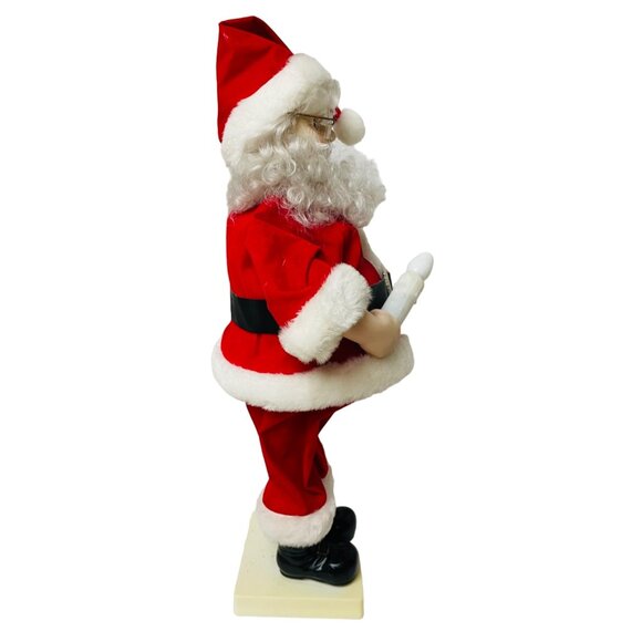 Animated Santa Claus Light-Up Christmas Decoration 20" Continuous Animation No B - Picture 3 of 14